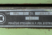Buska rovinná BPH 20 